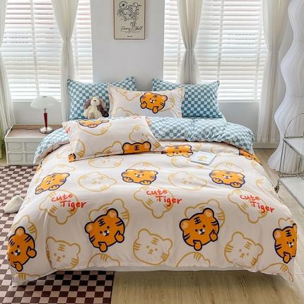 91家纺网 家纺一手货源 找家纺 （总）文黛 2025新款植物羊绒-单被套场景一