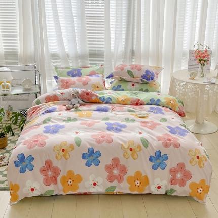 91家纺网 家纺一手货源 找家纺 （总）文黛 2025新款植物羊绒-单被套场景一