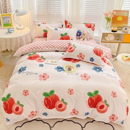 91家纺网 家纺一手货源 找家纺 （总）文黛 2025新款植物羊绒-单被套场景一