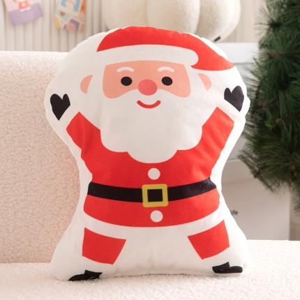 91家纺网 家纺一手货源 找家纺 （总）博笔熊 2023新款卡通圣诞抱枕