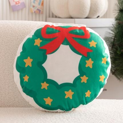 91家纺网 家纺一手货源 找家纺 （总）博笔熊 2023新款卡通圣诞抱枕