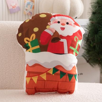 91家纺网 家纺一手货源 找家纺 （总）博笔熊 2023新款卡通圣诞抱枕