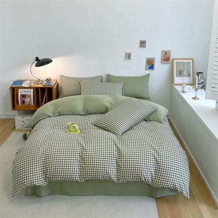 91家纺网 家纺一手货源 找家纺 （总）798 2023新款全棉无印风系列四件套