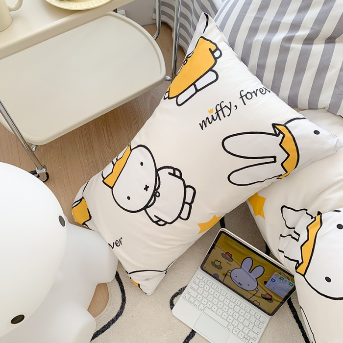 91家纺网 家纺一手货源 找家纺 澳萝拉 2023新款高支密全棉四件套-米菲系列 米菲公主