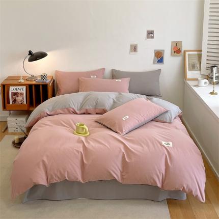 91家纺网 家纺一手货源 找家纺 （总）798 2023新款全棉无印风系列单品被套