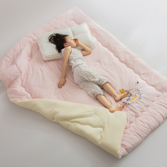 91家纺网 家纺一手货源 找家纺 （总）佳居缘 2023新款AB双拼糯糯元气奶盖懒人被