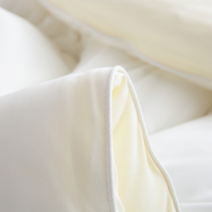 91家纺网 家纺一手货源 找家纺 佳居缘 2023AB双拼糯糯元气奶盖懒人被 奶黄芝芝-白黄