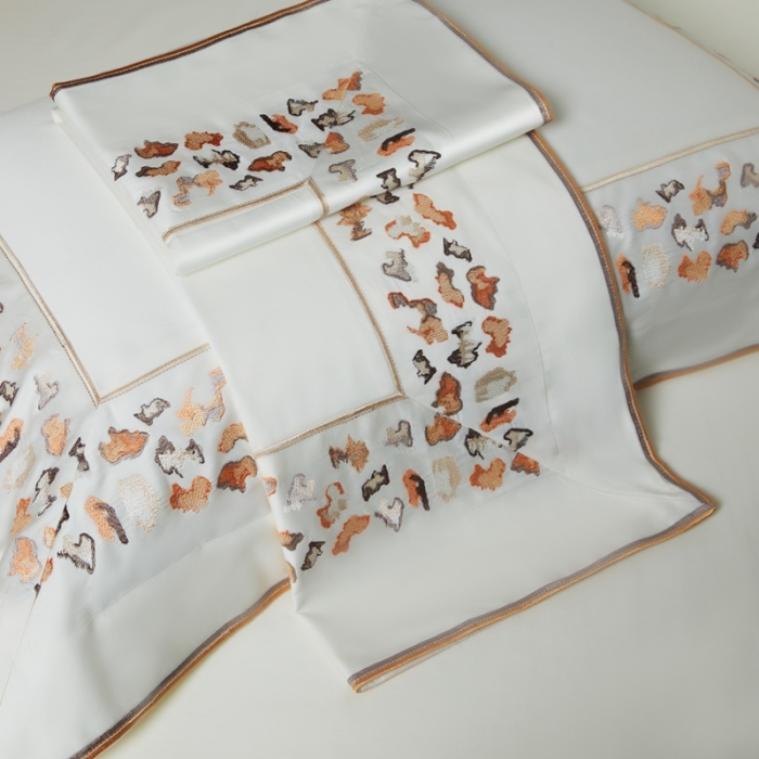 91家纺网 家纺一手货源 找家纺 （总）缔缦 2023新款高端100s长绒棉刺绣四件套-寐