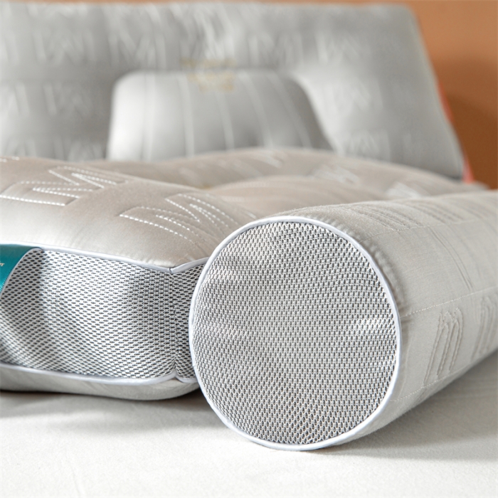 91家纺网 家纺一手货源 找家纺 （总）爱来伊 2023新款天丝乳胶牵引颈椎修复脊椎枕头枕芯