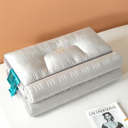 爱来伊 2023新款乳胶牵引枕头 高级灰