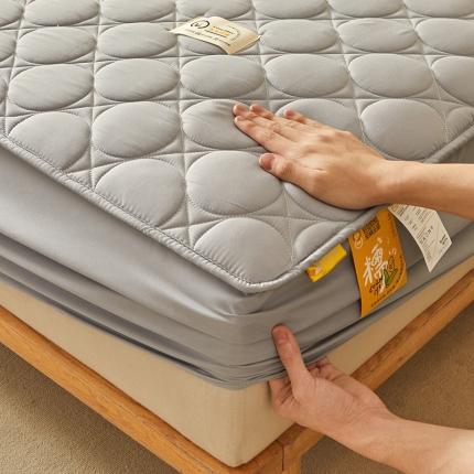 91家纺网 家纺一手货源 找家纺 给笠 2023新款玉米纤维床笠 方圆-星灰