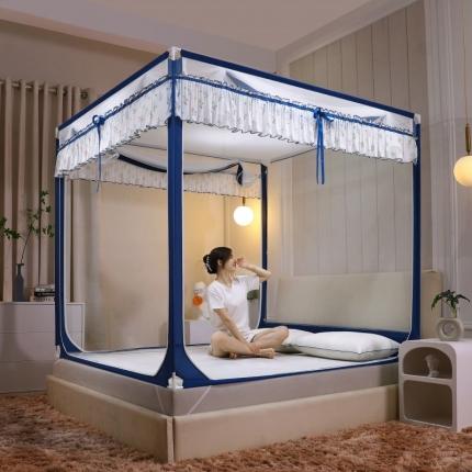 91家纺网 家纺一手货源 找家纺 （总）雪姿 2023新款雅梦坐床蚊帐