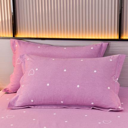 91家纺网 家纺一手货源 找家纺 润淳 2025加厚磨毛单品系列全棉磨毛单枕套菊香恋语