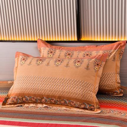 91家纺网 家纺一手货源 找家纺 润淳 2025加厚磨毛单品系列全棉磨毛单枕套欧典风尚