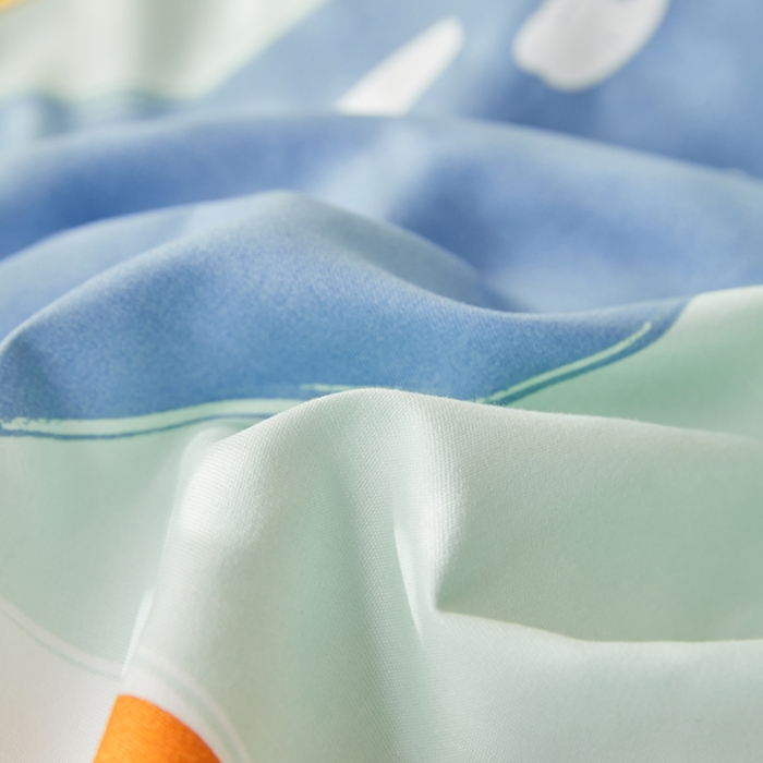 91家纺网 家纺一手货源 找家纺 世爵 2023新款加厚磨毛印花四件套 微梦时光