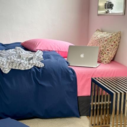 91家纺网 家纺一手货源 找家纺 （总）例外Home2023新款40s全棉水洗棉混搭系列四件套