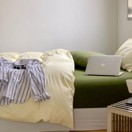 91家纺网 家纺一手货源 找家纺 （总）例外Home2023新款40s全棉水洗棉混搭系列四件套