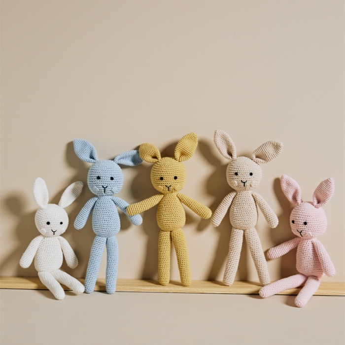 91家纺网 家纺一手货源 找家纺 （总）暖绵绵 2025新款派克兔玩偶