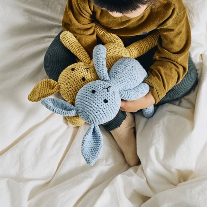 91家纺网 家纺一手货源 找家纺 （总）暖绵绵 2025新款派克兔玩偶