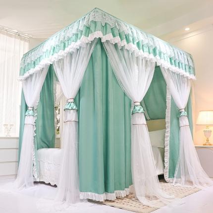 91家纺网 家纺一手货源 找家纺 （总）迪凡保罗 2025新款2304双层落地遮光蚊帐