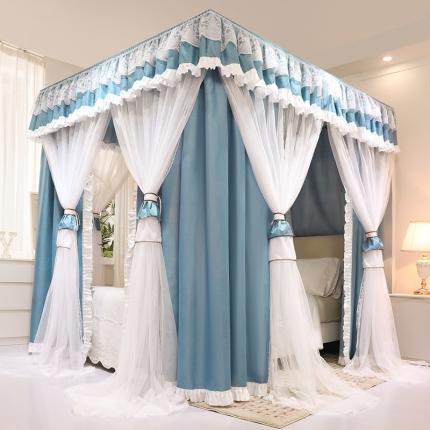 91家纺网 家纺一手货源 找家纺 （总）迪凡保罗 2025新款2304双层落地遮光蚊帐