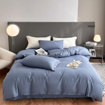 91家纺网 家纺一手货源 找家纺 (总) 三朵=全棉提花贡缎锻格四件套