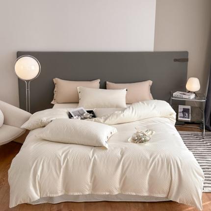 91家纺网 家纺一手货源 找家纺 (总) 三朵=全棉提花贡缎锻格四件套