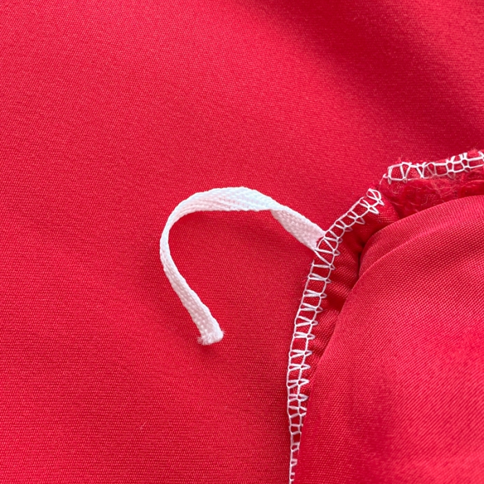 91家纺网 家纺一手货源 找家纺 富盛 2024新款水洗亲肤棉刺绣四件套公主风四件套 幸运花—大红