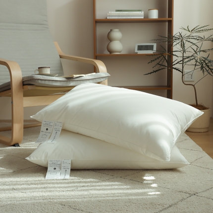 91家纺网 家纺一手货源 找家纺 2025新款 出口原单系列 酒店休闲舒适枕芯慢回弹枕头