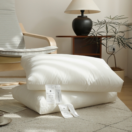 91家纺网 家纺一手货源 找家纺 2025新款 出口原单系列 酒店休闲舒适枕芯慢回弹枕头