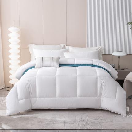 91家纺网 家纺一手货源 找家纺 栩裕 2023新款全棉羽丝被子被芯