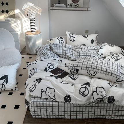 91家纺网 家纺一手货源 找家纺 （总）澳萝拉 2023新款全棉印花四件套会员减5元