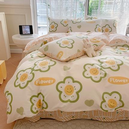 91家纺网 家纺一手货源 找家纺 （总）澳萝拉 2023新款全棉印花四件套会员减5元