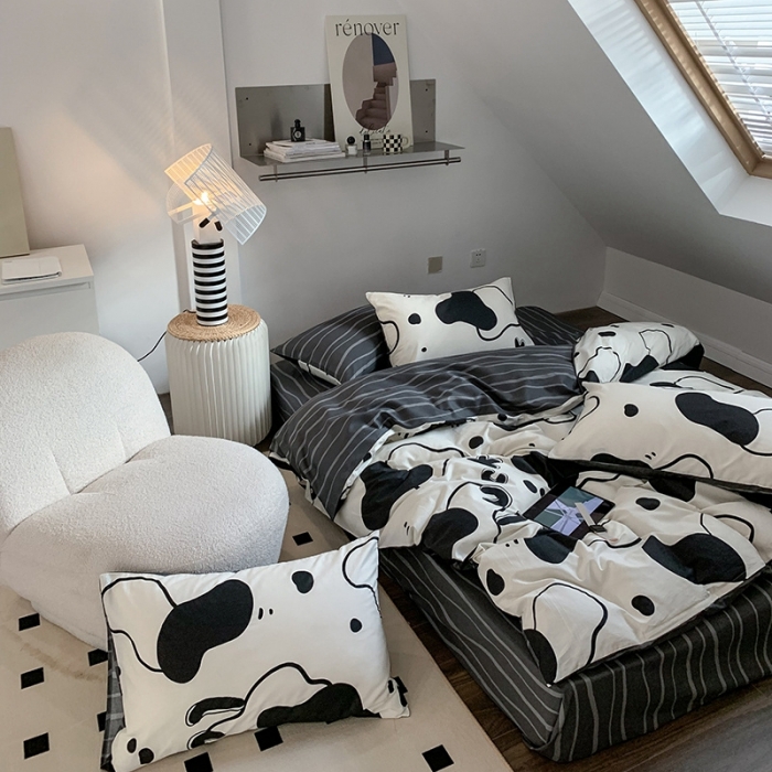 91家纺网 家纺一手货源 找家纺 （总）澳萝拉 2023新款全棉印花四件套会员减5元