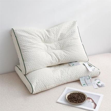 91家纺网 家纺一手货源 找家纺 （总）觉物 2022新款全黑苦荞枕头枕芯系列