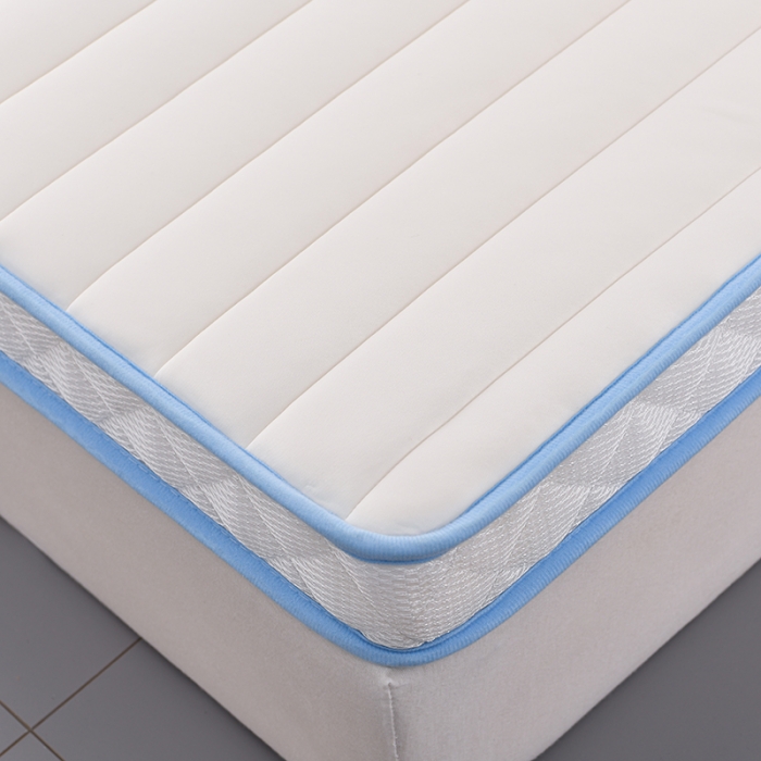 91家纺网 家纺一手货源 找家纺 亿丁点2023新款Ａ类牛奶丝乳胶记忆棉充填 A类牛奶丝大床白色5cm