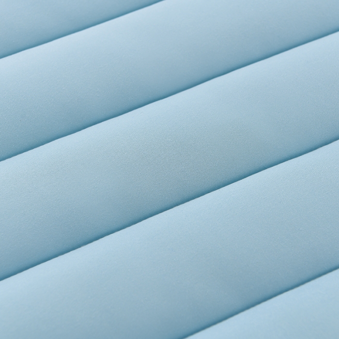 91家纺网 家纺一手货源 找家纺 亿丁点2023新款Ａ类牛奶丝乳胶记忆棉充填 A类牛奶丝大床天蓝色5cm