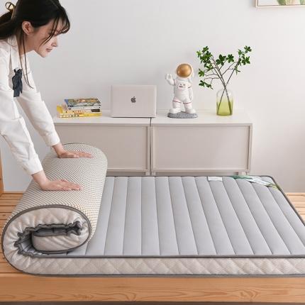 亿丁点2023新款Ａ类牛奶丝乳胶记忆棉充填 A类牛奶丝小床灰色5cm