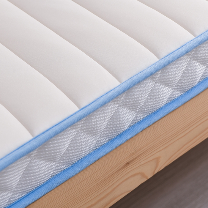 91家纺网 家纺一手货源 找家纺 亿丁点2023新款Ａ类牛奶丝乳胶记忆棉充填 A类牛奶丝小床白色9cm