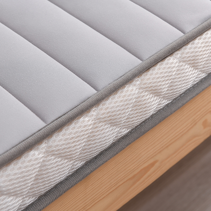 91家纺网 家纺一手货源 找家纺 亿丁点2023新款Ａ类牛奶丝乳胶记忆棉充填 A类牛奶丝小床灰色9cm