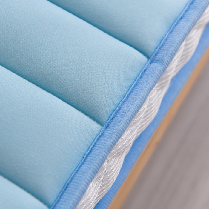 91家纺网 家纺一手货源 找家纺 亿丁点2023新款Ａ类牛奶丝乳胶记忆棉充填 A类牛奶丝小床天蓝色9cm