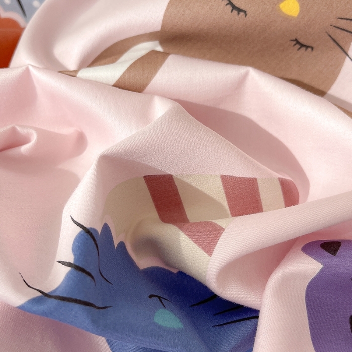 91家纺网 家纺一手货源 找家纺 良佐生活 2023新款A类60支全棉贡缎乳胶枕枕套 冰淇淋