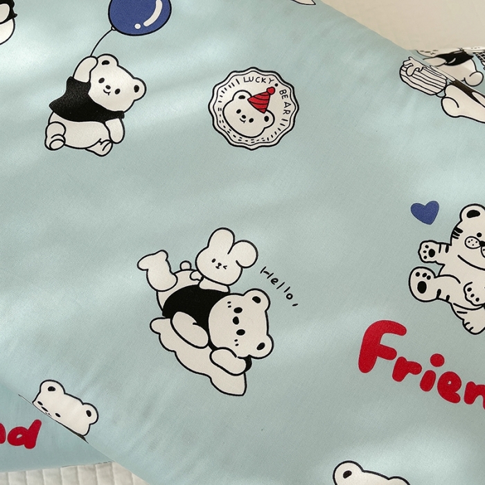 91家纺网 家纺一手货源 找家纺 良佐生活 2023新款A类60支全棉贡缎乳胶枕枕套 好伙伴