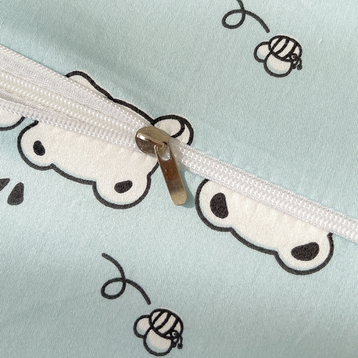 91家纺网 家纺一手货源 找家纺 良佐生活 2023新款A类60支全棉贡缎乳胶枕枕套 好伙伴