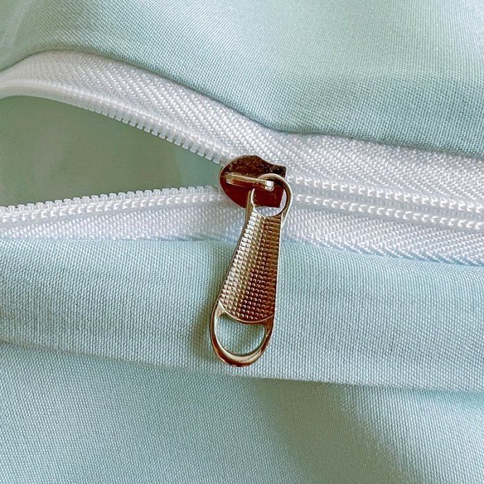 91家纺网 家纺一手货源 找家纺 娜娜 2023新款加密水洗棉刺绣四件套-萌萌兔 萌萌兔-繁星蓝