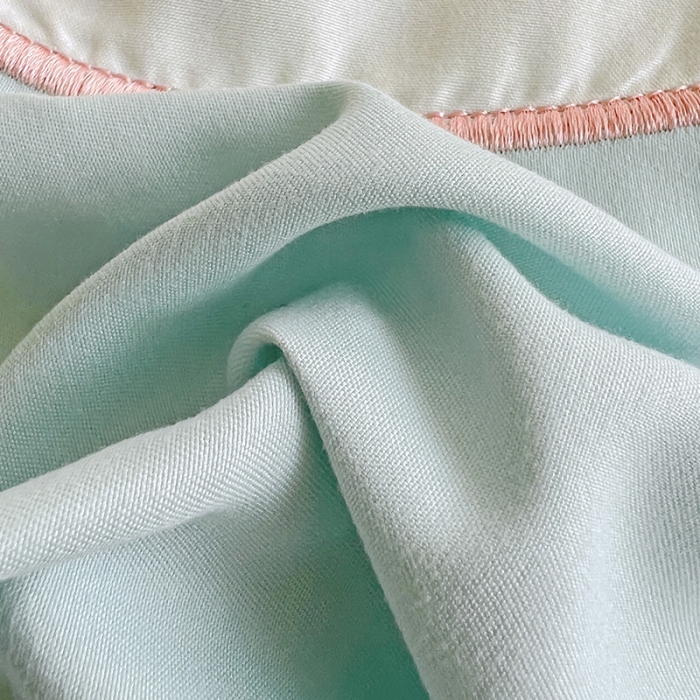 91家纺网 家纺一手货源 找家纺 娜娜 2023新款加密水洗棉刺绣四件套-萌萌兔 萌萌兔-繁星蓝