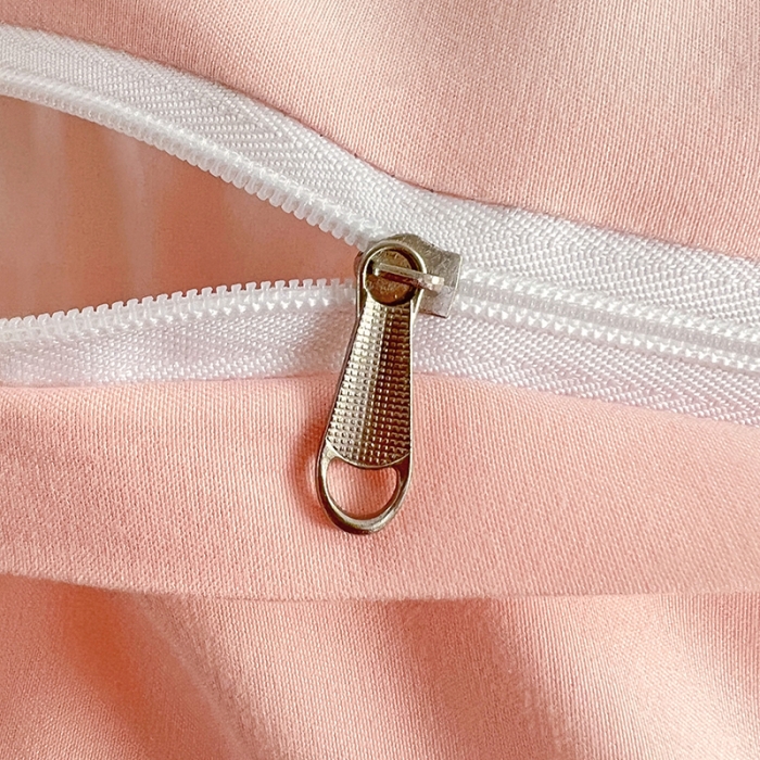 91家纺网 家纺一手货源 找家纺 娜娜 2023新款加密水洗棉刺绣四件套-萌萌兔 萌萌兔-奶昔白