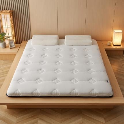 （总）紫馨雅床垫2023新款针织棉乳胶床垫-双人款