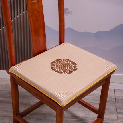 91家纺网 家纺一手货源 找家纺 （总）北辰 2023新款陶然居餐椅垫