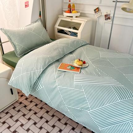 91家纺网 家纺一手货源 找家纺 （总）港岛妹妹2022新款芦荟棉12月学生床上下铺新花型系列